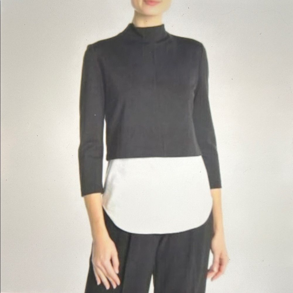 Theory Gracila Layered Blouse
